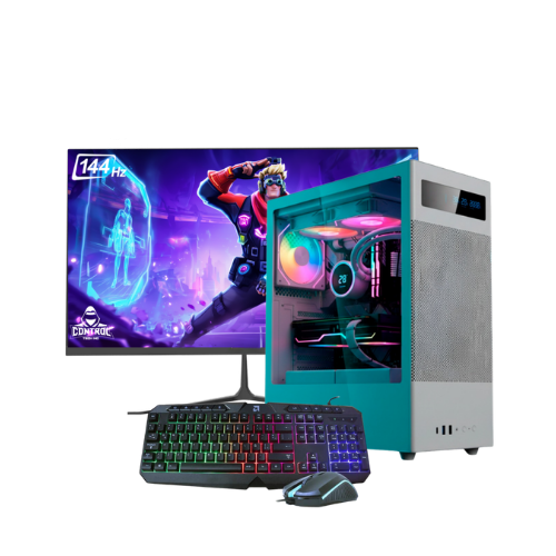 PC gamer Ryzen 5 8600G 16GB RAM DDR5 SSD 512GB con monitor 24 pulgadas 144Hz Control Tech Inc Medellín